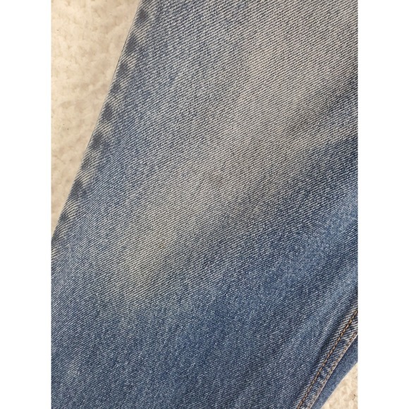 Vtg Y2K Levis 517 Blue Jeans Mens 34x30 (33x25) Straight Leg Distressed USA Made - Picture 6 of 14